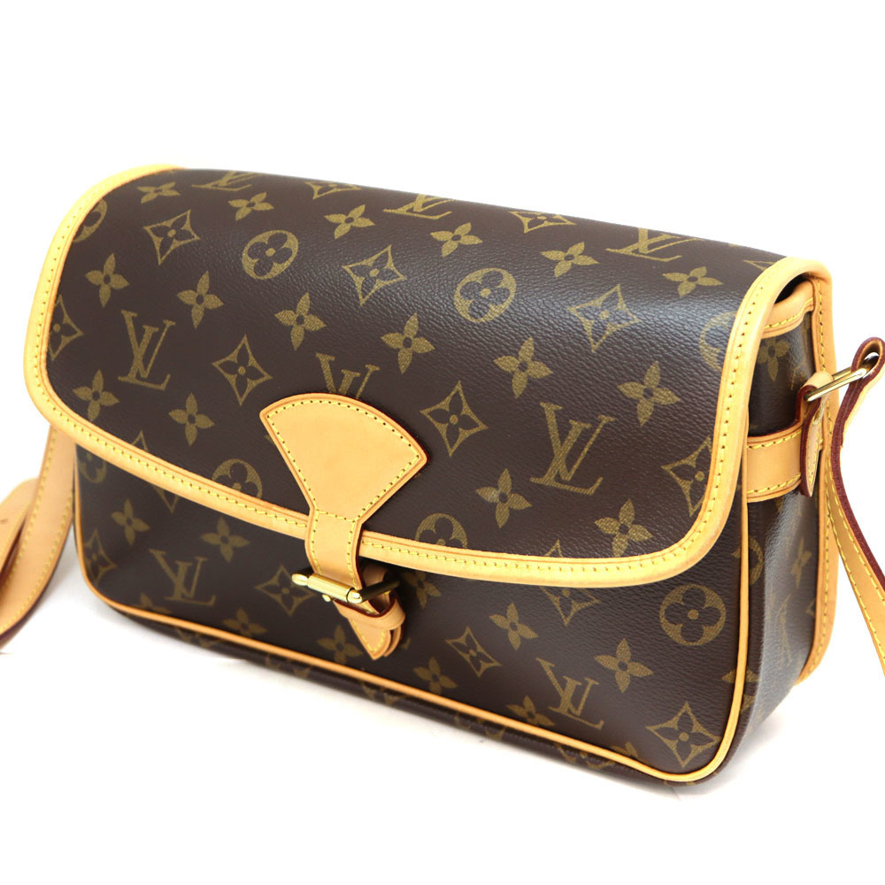 Louis Vuitton Shoulder Bag Brown Sologne Canvas - Picture 2 of 15